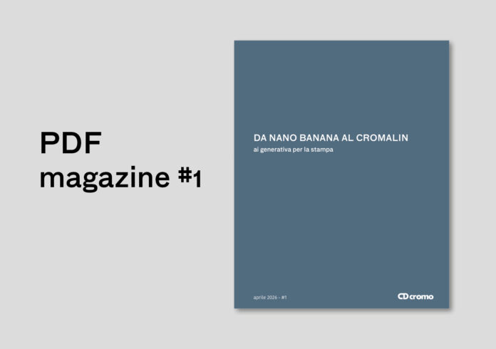 CDcromo fotolito magazine ai nano banana